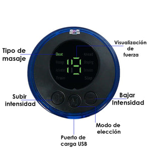 [MINI MASAJEADOR]™ CERVICAL ELÉCTRICO RECARGABLE USB + CONTROL EXTRA