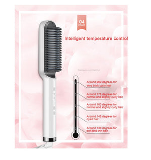 SmoothGlow™ | Cepillo Alisador de Pelo Profesional 👩🏻