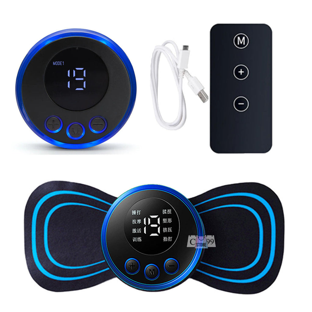 [MINI MASAJEADOR]™ CERVICAL ELÉCTRICO RECARGABLE USB + CONTROL EXTRA